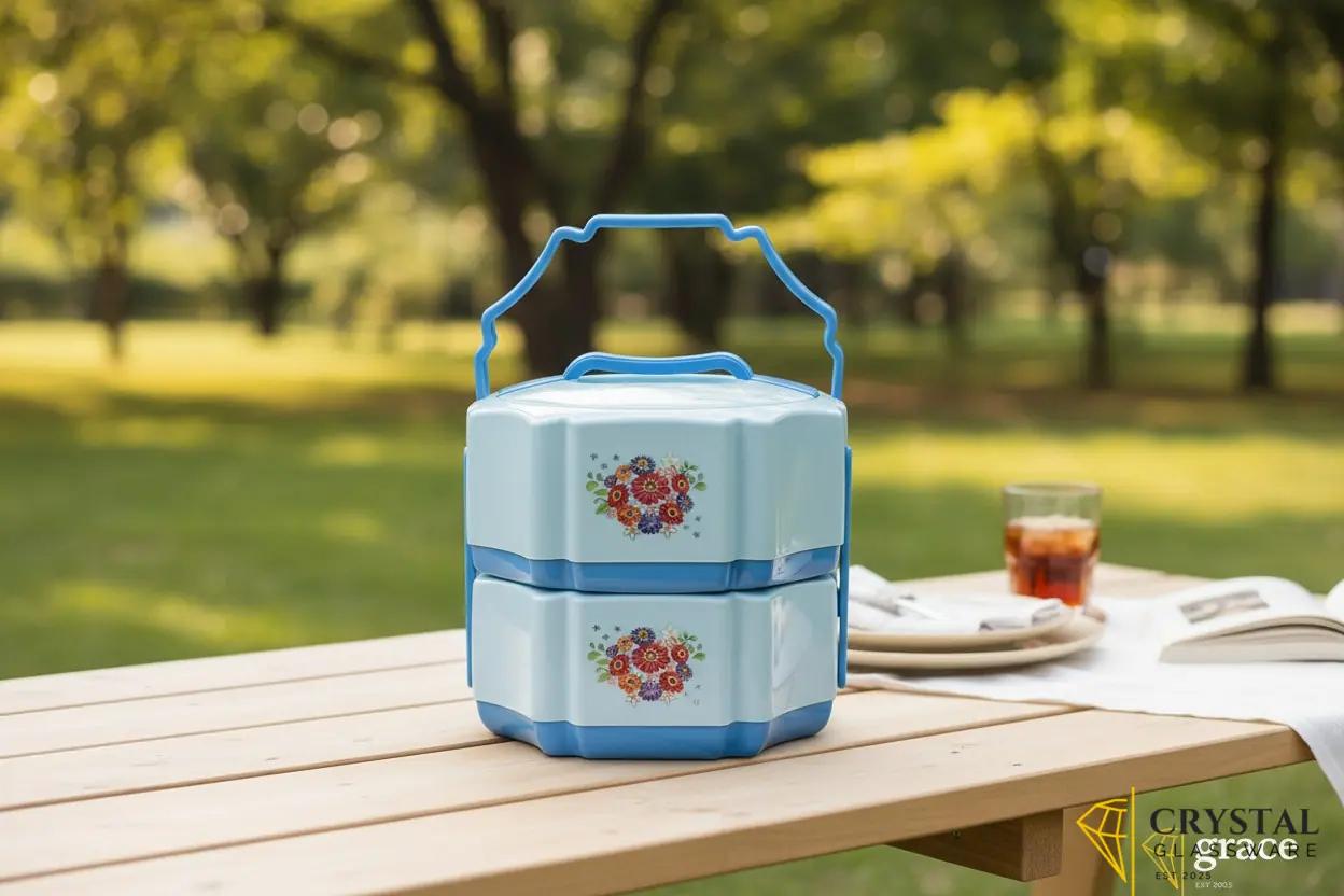Food Carrier Two-Tier Lunch Box  
